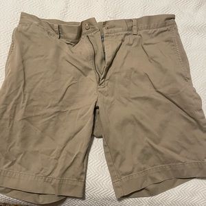 Ralph Lauren khaki shorts.